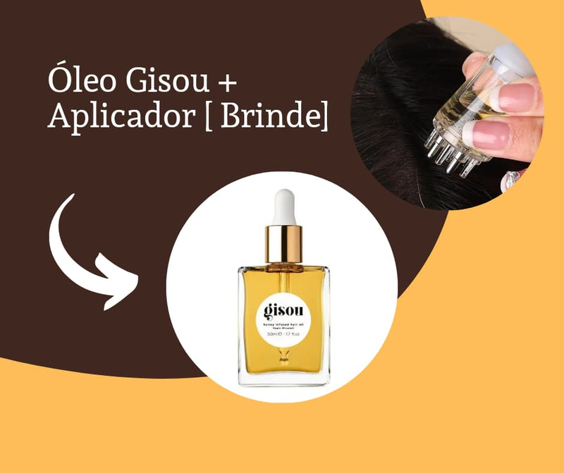 Óleo Gisou Premium + Aplicador [BRINDE]